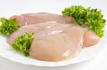 calorii Piept de pui fiert, crud, afumat, și de sân (sân) prăjit calorii Piept de pui fiert, crud, prăjită și piept afumat