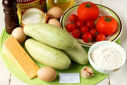 Cumparata de pe piață dovlecei, brânză și roșii ... atât de gustos gustare-tort am încercat vreodată (tomate) Cumparata de pe piață dovlecei, brânză și roșii ... atât de gustos gustare-tort am gustat vreodată,