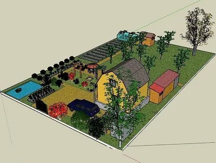 Amenajare a teritoriului 15 hectare site-ul, sfaturi, idei, imagini și desene (acri) Amenajare a teritoriului 15 hectare site-ului, sfaturi, idei, imagini și desene