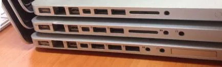 Macbook gama pro, caracteristici, caracteristici