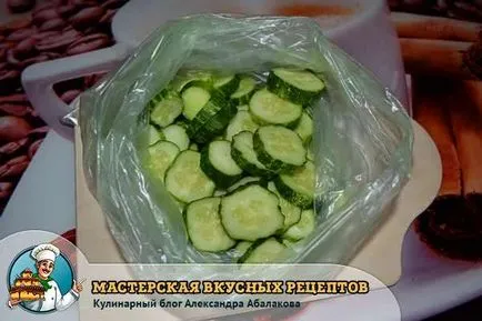 castraveți sărați într-un pachet - reteta rapida (rapid) castraveți sărați într-un pachet - rețetă ușor
