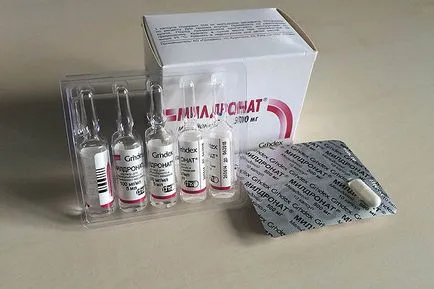 instrucțiuni Mildronat privind prețul de recenzii analogi