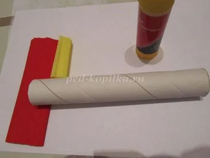 Master class cu pas cu imagini pas din producția monumentului la victoria din carton și hârtie cu propriile sale mâini