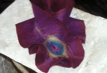 lecții împâslire umede și cursuri de master, modelul pentru incepatori video de pe materialul textil pentru tippet dreapta