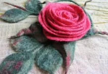 lecții împâslire umede și cursuri de master, modelul pentru incepatori video de pe materialul textil pentru tippet dreapta
