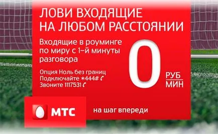 MTS în străinătate - cum să vă conectați și deconectați serviciul de roaming internațional