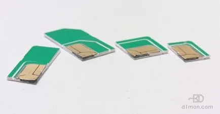 Nano SIM se poate tăia propriile mâini