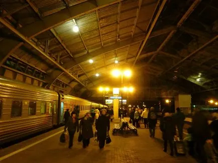 Cu trenul la Kaliningrad
