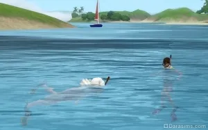 scufundări și îndemânare se arunca cu capul în „The Sims 3 paradis insula“, universul jocului Sims!