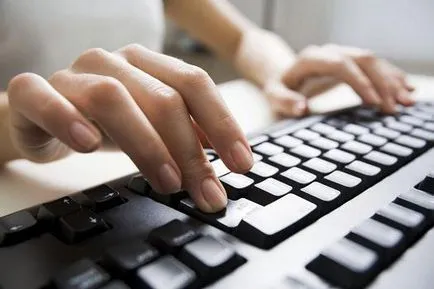 Cum se imprimă caractere pe tastatură