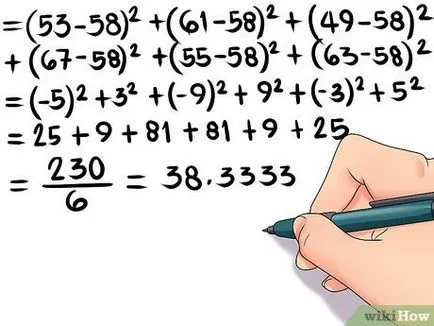Cum se calculează suma pătratelor