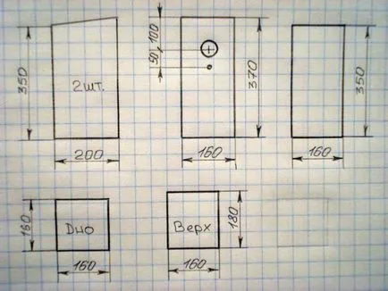 Birdhouse cu desenul lor mâini Birdhouse cu desenul lor mâini