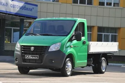 O nouă familie de vehicule utilitare gaz Gazelle next (NEXT)
