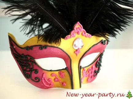 Crăciun carnaval măști cu propriile sale mâini pentru copii și adulți! (adulți) Crăciun carnaval măști cu propriile sale mâini pentru copii și adulți!