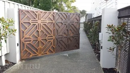 Design-ul original al ușilor și porților