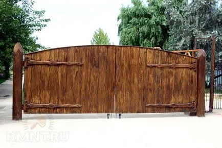 Design-ul original al ușilor și porților