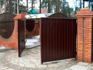 usi realizate din tablă profilată din carton ondulat Alunecare cum se face calculul, desenele și video de a construi cu propriile lor mâini (tablă trapezoidală glisante poarta cu mâinile lor desen de calcul pentru a face video de carton ondulat) usi realizate din tablă profilată din carton ondulat Alunecare cum se face calculul, desenele și video de a construi cu propriile lor mâini