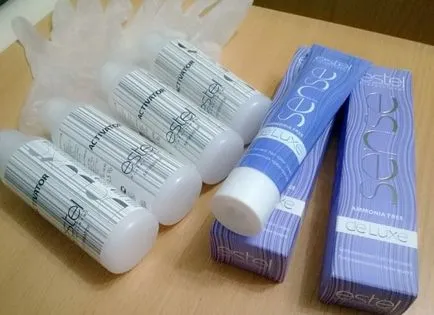 nuanțe de vopsea pentru păr „Estel Professional“