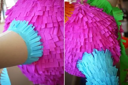 Pinata cu Masterclass mâinile lor cu fotografii și video (ei) Pinata cu Masterclass mâinile lor cu fotografii și video