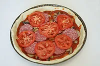 Pizza cu ciuperci și cârnați - o rețetă cu fotografie (pizza) Pizza cu ciuperci și cârnați - o rețetă cu o fotografie