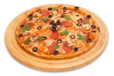 Pizza cu ciuperci - rețete cu fotografii
