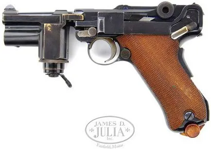 Gun Luger P08 «Parabellum» - arme de calibru mic, în al doilea război mondial
