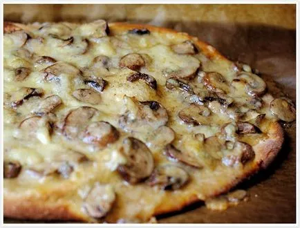 Pizza cu ciuperci pași tomate rețetă (tomate) Pizza cu pas reteta ciuperci tomate cu pas