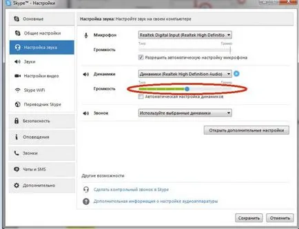 De ce nu există nici un sunet în Skype, ce să facă în cazul în care sunetul nu funcționează