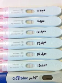 sarcină pozitivă imagini test test