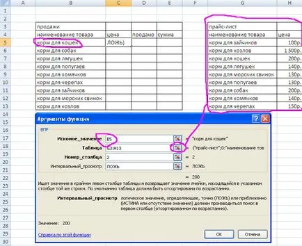 Substituirea datelor în Excel VLOOKUP, lecții angajarea Excel