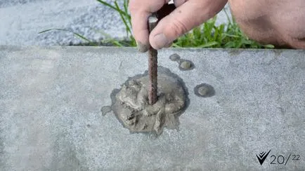 Pas cu pas instalarea monumentului pe mormântul de la sol (foto-guide)