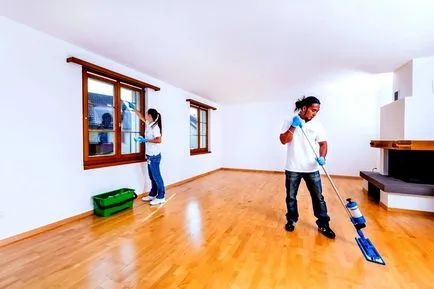 Apartamentul curat