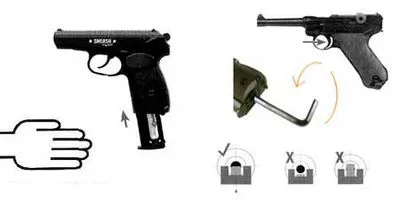 încărcată pistol cu ​​aer