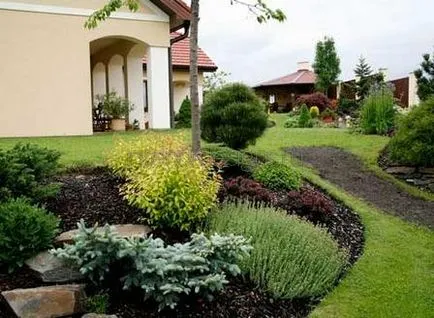 Exemple de design peisagistic - amenajare terase pe panta (idei de amenajare a teritoriului) Exemple de design peisagistic - amenajare terase pe panta
