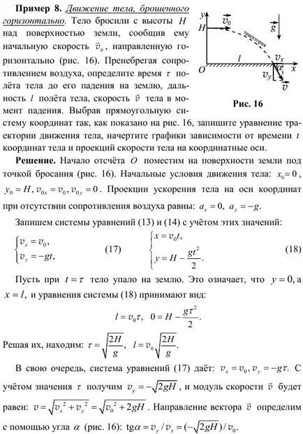 Exemple de mișcare a corpului