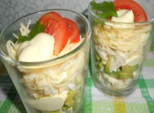 salate simple și delicioase cu carne de pui - pas cu pas retete cu fotografii