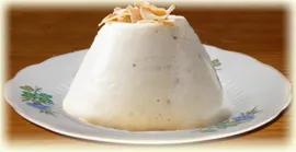 rețete Budinca de gătit budinci, brânză, griș de orez, mere, Hercules, pește
