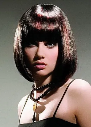 breton drepte este mereu la moda! 100 fotografii (Bangs) breton drepte este mereu la moda! 100 fotografie