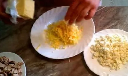 salate simple și delicioase cu carne de pui - pas cu pas retete cu fotografii