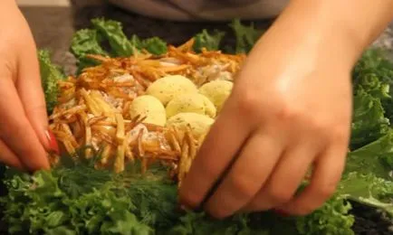 salate simple și delicioase cu carne de pui - pas cu pas retete cu fotografii