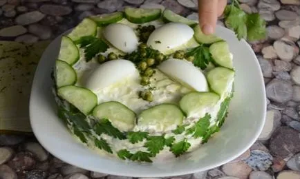salate simple și delicioase cu carne de pui - pas cu pas retete cu fotografii