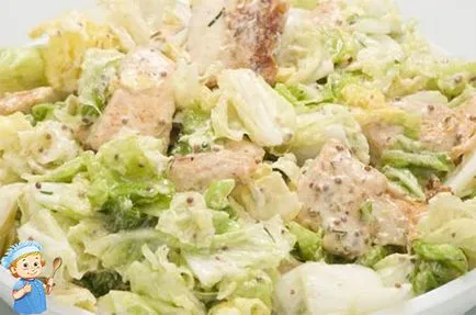 salate simple cu carne de pui