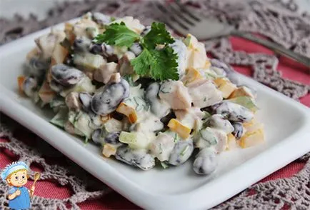salate simple cu carne de pui