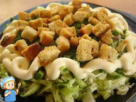 salate simple cu carne de pui