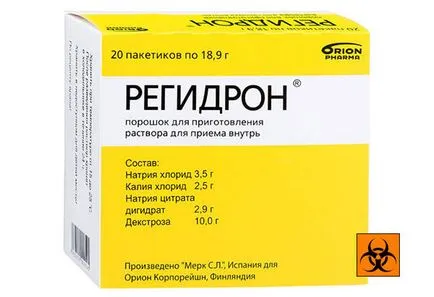 Rehydron de otrăvire, vărsături și diaree - cum ar fi băut și a plantelor de droguri