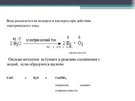 Descompunerea apei în hidrogen și oxigen cu mâinile lor (apă) Descompunerea apei în hidrogen și oxigen cu mâinile lor