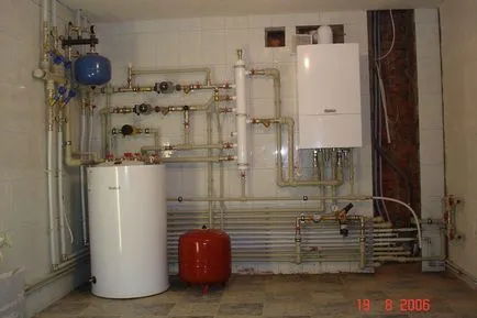 Repararea într-o casă și cazane cazane Echipament privat
