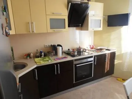 Reparații în bucătărie în fotografie ca Hrușciov să facă propriile mâini lor, bucătărie renovat, variații mici