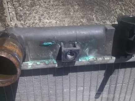 Radiator repara propriile lor mâini cum se pot elimina scurgerea Radiator repara propriile lor mâini cum se pot elimina scurgerea
