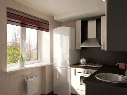 renovare de bucătărie în fotografii Hrușciov, ordinea de reparații, materiale de finisaj